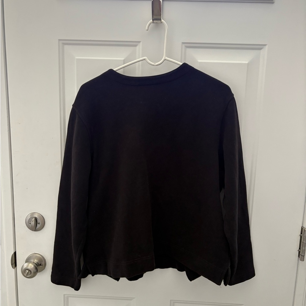 Classic Elements Black Women’s Snap Button Cardig… - image 7